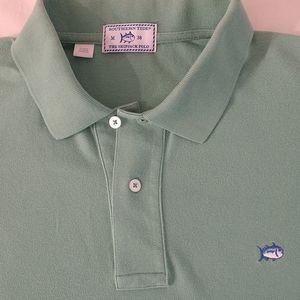 Southern Tide Skipjack polo men's medium green